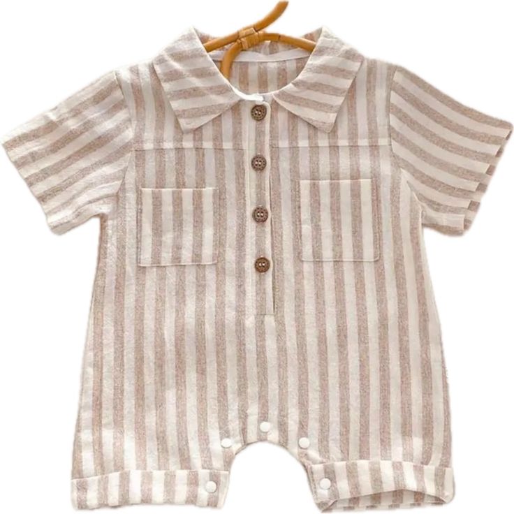 2024 Summer Infant Striped Baby Boys Rompers Short Sleeve Muslim Boys Polo Bodysuit Thin Loose Boys Outfits. Nwt. Rated 5.0 By International Buyers. Baby Boy Sewing Patterns, Boy Sewing Patterns, Polo Bodysuit, Boys Sewing Patterns, Boy Sewing, Boys Outfits, Baby Boy Romper, Boys Romper, Summer Baby