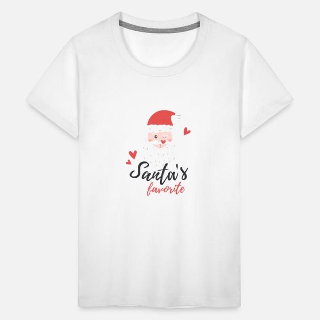 Santa's Kids' Premium T-Shirt Christmas, T Shirt, White, Design