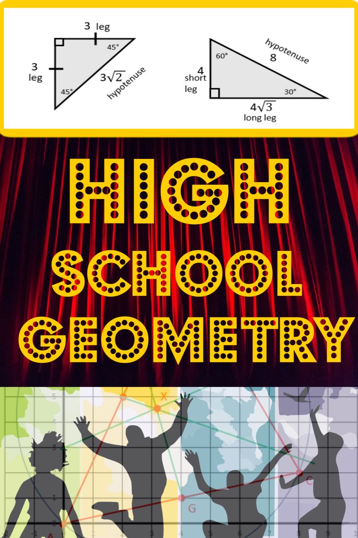 an image of high school geometrics with the text high school geometrics on it