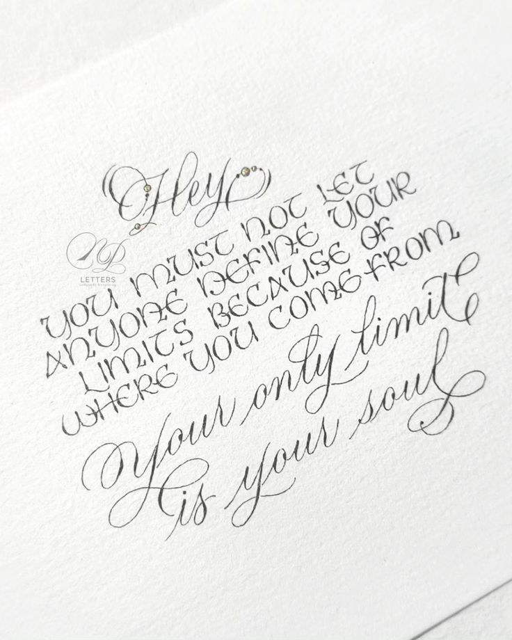 You must not let anyone define your limits because of where you come from. Your only limit is your soul ✨ My first post for pointed pen uncial script. I have some goals in this year, and being able to write with uncial script is one of them. I finally have some confidences to post it here 🤣 Nib: Hunt 22b Ink: Black Sumi Ink Paper: Artemedia watercolor paper -- 𝐍𝐏 𝐋𝐄𝐓𝐓𝐄𝐑𝐒 𝘓𝘪𝘷𝘦 𝘌𝘷𝘦𝘯𝘵 | 𝘞𝘦𝘥𝘥𝘪𝘯𝘨 | 𝘊𝘰𝘮𝘮𝘪𝘴𝘪𝘰𝘯 𝘊𝘰𝘯𝘵𝘢𝘤𝘵 𝘶𝘴 𝘵𝘰 𝘣𝘰𝘰𝘬 𝘰𝘶𝘳 𝘤𝘢𝘭𝘭𝘪𝘨𝘳𝘢 Uncial Script, Uncial Calligraphy, Sumi Ink, Pointed Pen, Typography Art, Post It, Your Soul, Watercolor Paper, You Must