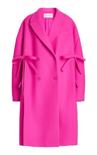 Bow Coat, Mode Mantel, Women's Shoes Accessories, Valentino Women, Looks Chic, Moda Vintage, Women's Handbags, Luxury Vintage, Coat Fashion