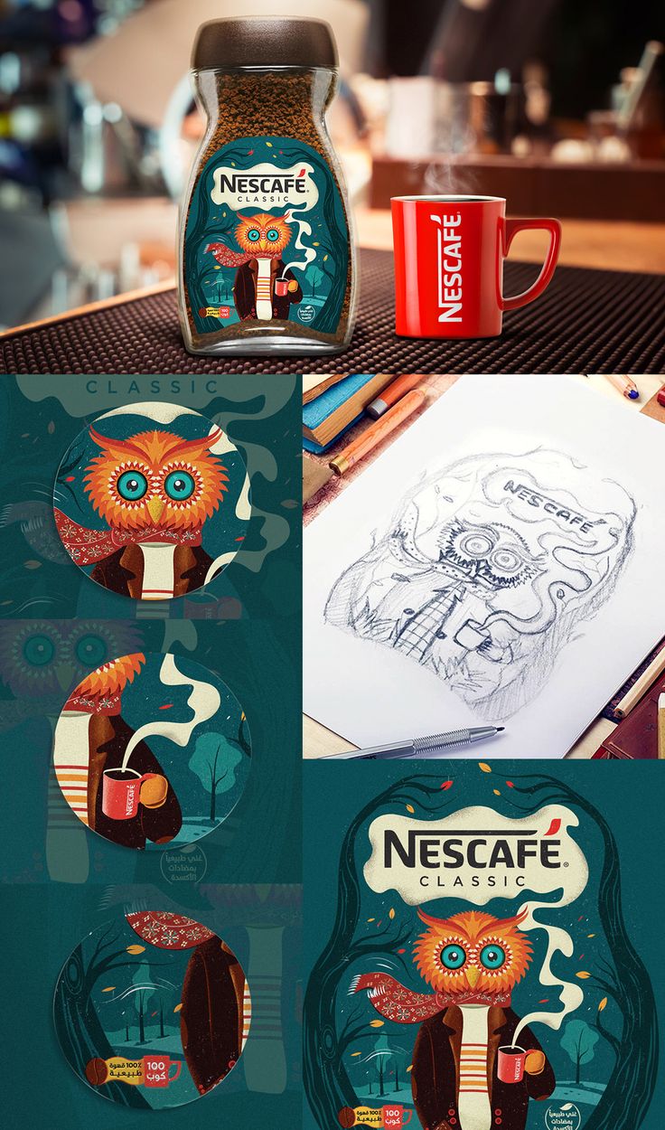 an image of coffee packaging mockup with various items on the table and below it