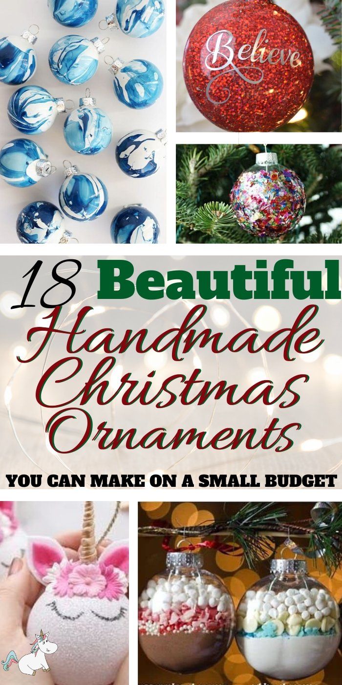 beautiful handmade christmas ornaments you can make on a small budget