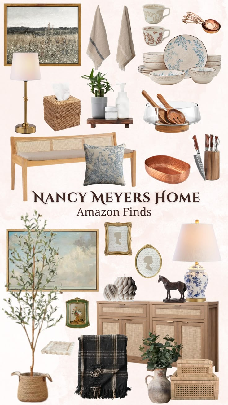 Cozy Nancy Meyers Style Mcgee Coffee Table Decor, Nantucket Cottage Living Room, Nancy Meyers’s Home Aesthetic, New England Office Decor, Sitting Area Next To Kitchen, Martha’s Vineyard Home Decor, Modern Home With Antique Touches, Recipe Kitchen Decor, Modern Nancy Meyers