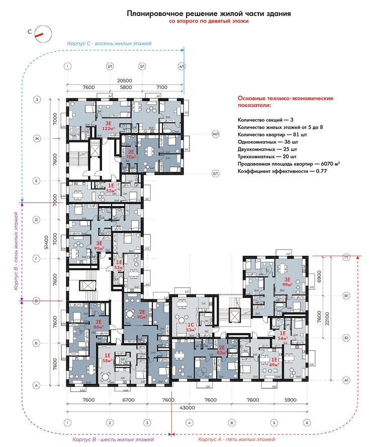 the floor plan for an apartment building