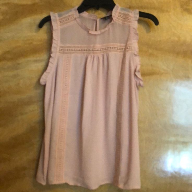 A.N.A - Never Worn Blush Pink Sleeveless Blouse Pink Feminine Sleeveless Blouse, Pink Sleeveless Blouse, Sleeveless Blouse, Blush Pink, Blush, Top Blouse, Womens Tops, Pink, Women Shopping