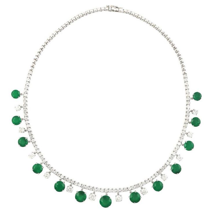 Check out this item from 1stdibs! 20.68 Carat Emerald 14 Karat White Gold Diamond Choker Necklace: https://www.1stdibs.com/id-j_19483602 Gold Diamond Choker, Diamond Choker Necklace, Diamond Choker, Gold Diamond Necklace, Gold Choker Necklace, Modern Necklaces, Gold Choker, Stunning Necklace, Top Seller