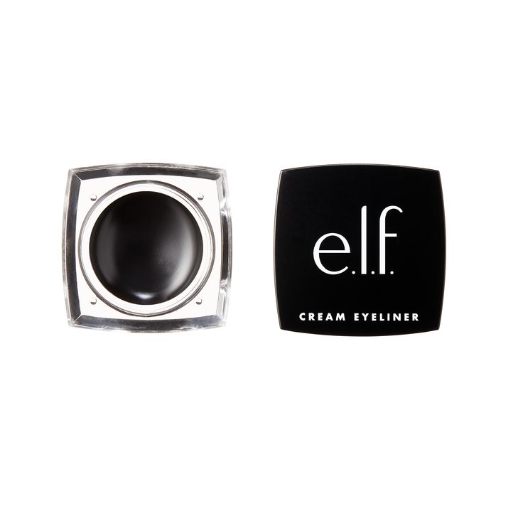 Elf Cream Eyeliner, Best Gel Eyeliner, Cream Eyeliner, Black Smokey, Filling In Eyebrows, Eyeliner Black, Turquoise Eyes, Black Makeup, Eyeliner Pen