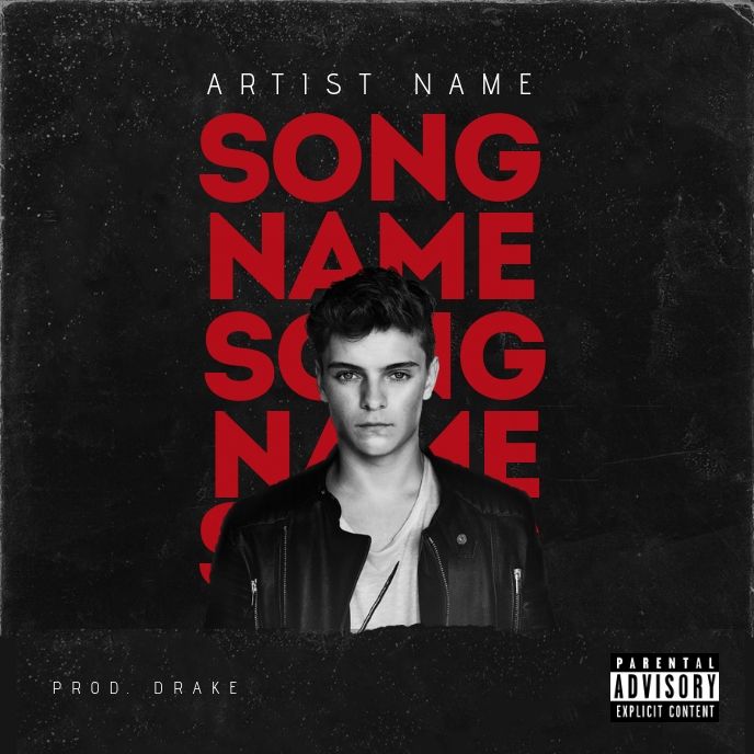 the album cover art for song name song noke, featuring an image of a young man