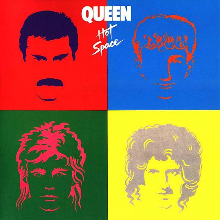 the faces of queen and prince on four different colored squares