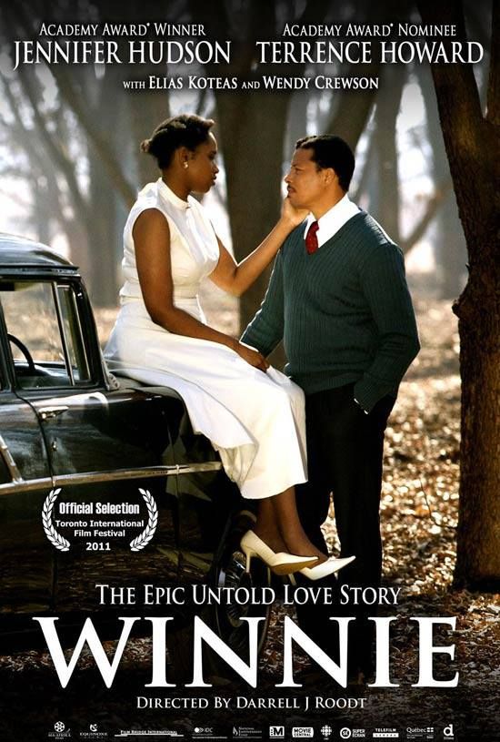 a movie poster for the epic unto love story winnie, directed by danielle russell