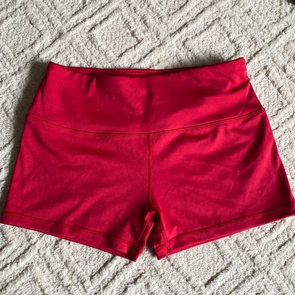 Red Short Athletic Shorts Red Gym Shorts, Amazon Pants, Fitness Wear Outfits, Red Shorts, Cute Simple Outfits, Dream Clothes, Athletic Shorts, Cute Casual Outfits, Simple Outfits