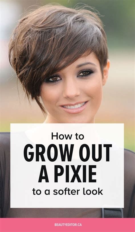 Growing Out Hair Tips, Carre Haircut, Grow Out A Pixie, Growing Short Hair, Growing Out Pixie Cut, Growing Out Hair, Grown Out Pixie, Bangs Bob, Hair Catalog