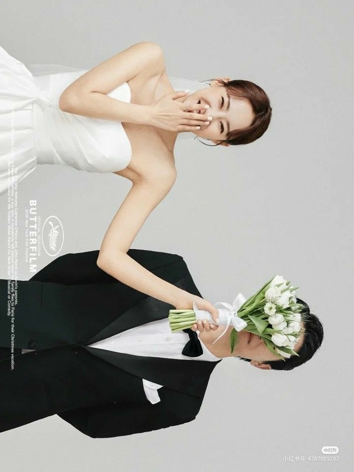 Korean Prewedding Photography Studio, Wedding Photo Studio Ideas, Wedding Studio Photoshoot, Korean Wedding Photos, Prewedding Studio, Studio Wedding Photography, Prenuptial Photoshoot, Pre Wedding Photoshoot Props, Korean Couple Photoshoot