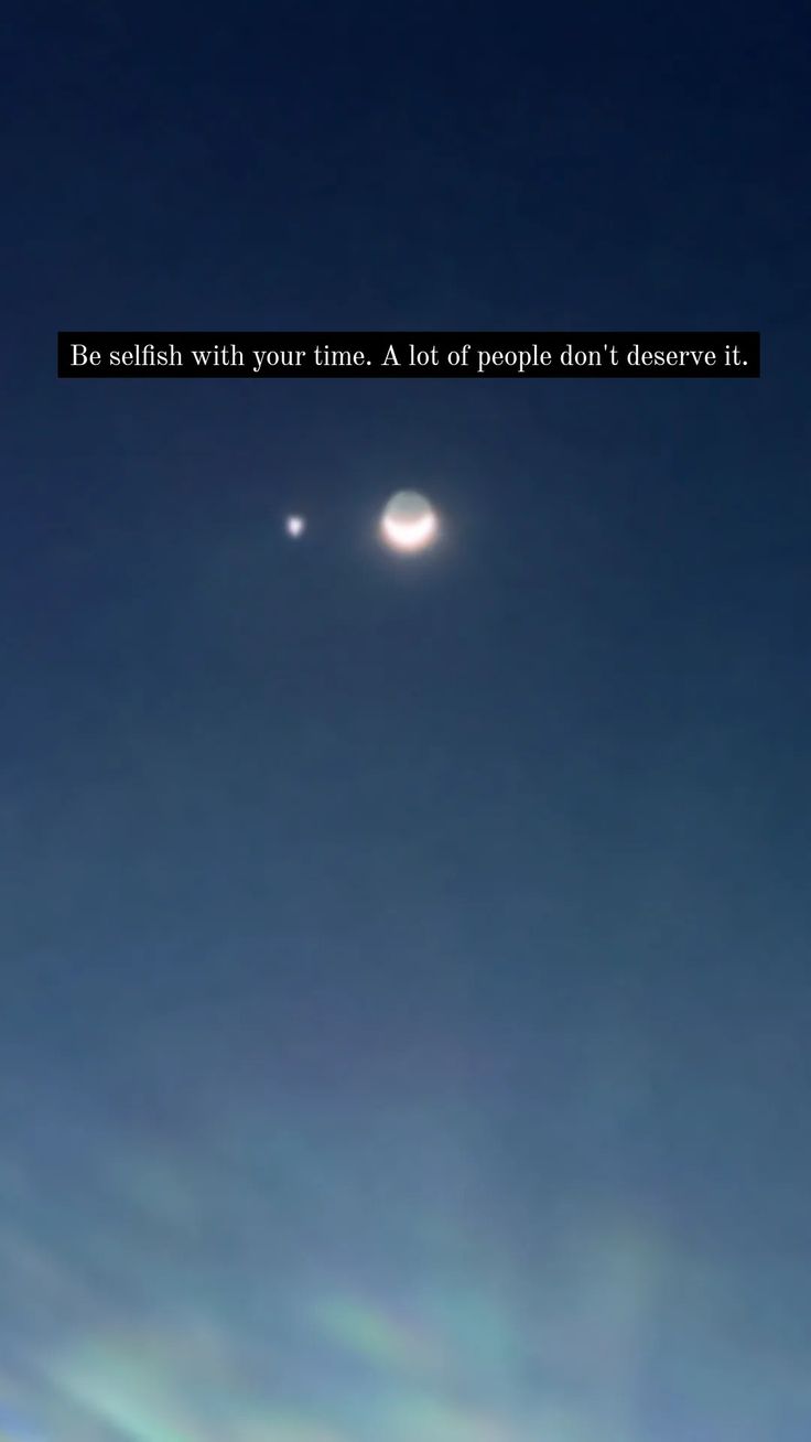 an image of the moon and some clouds in the sky with a quote on it