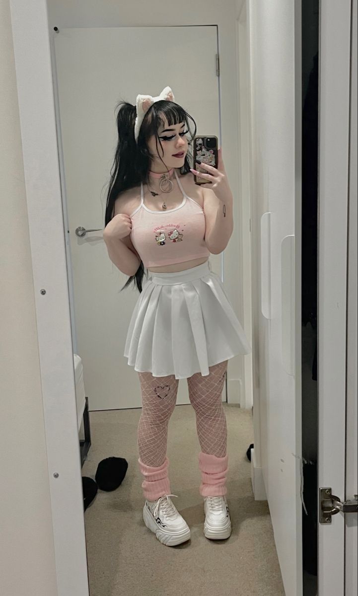 Cute Egirl Outfits, Goth Outfits Aesthetic, Pink Outfits Aesthetic, Aesthetic Egirl, Outfits Pastel, Egirl Style, Pastel Goth Outfits, Egirl Fashion, Goth Outfit