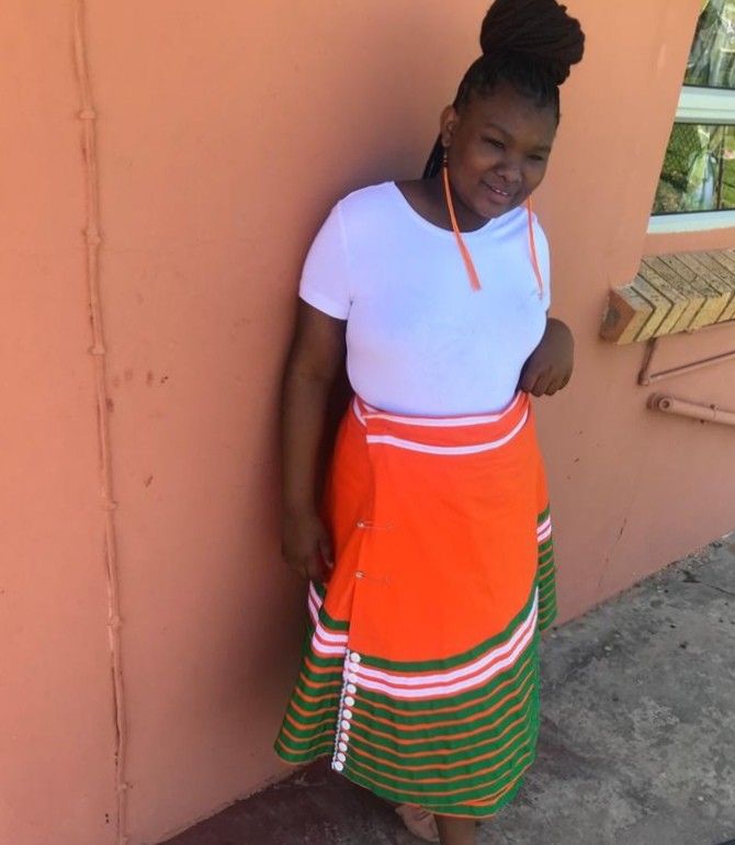 Orange traditional rap around skirt, Traditional Ideas, Traditional Skirts, Southern Prep, Rap, Skirt, Orange