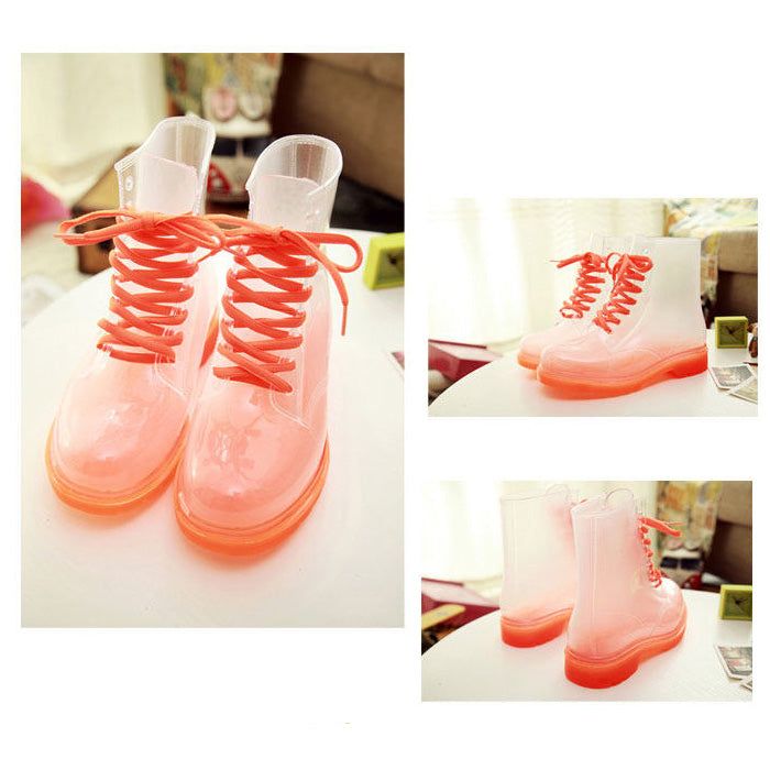 Colorful Strap Rubber Rain Boots PN1861 ●Material:PVC ●Size:35-40Note: include the socks (Please allow 1-3cm differs due to manual measurement.As different computers display colors differently,the color of the actual may vary slightly from the above images.Thanks for your understanding.) ●About Shipping: We attach great importance to the orders of each customer and parcel delivery. 1.Processing time: 2-3 business days. 2.Shipping time: 10-15 business days to US, please allow 3-4 weeks shipping to other country.(Shipping times can be affected by variable customs clearance times or public holidays.) Casual Pink Rain Boots For Winter, Spring Non-slip Round Toe Boots, Cute Waterproof Boots With Round Toe, Spring Rain Boots With Round Toe, Spring Round Toe Rain Boots, Casual Spring Rain Boots With Round Toe, Casual Round Toe Rain Boots For Spring, Trendy Pink Waterproof Rain Boots, Trendy Spring Rain Boots With Round Toe