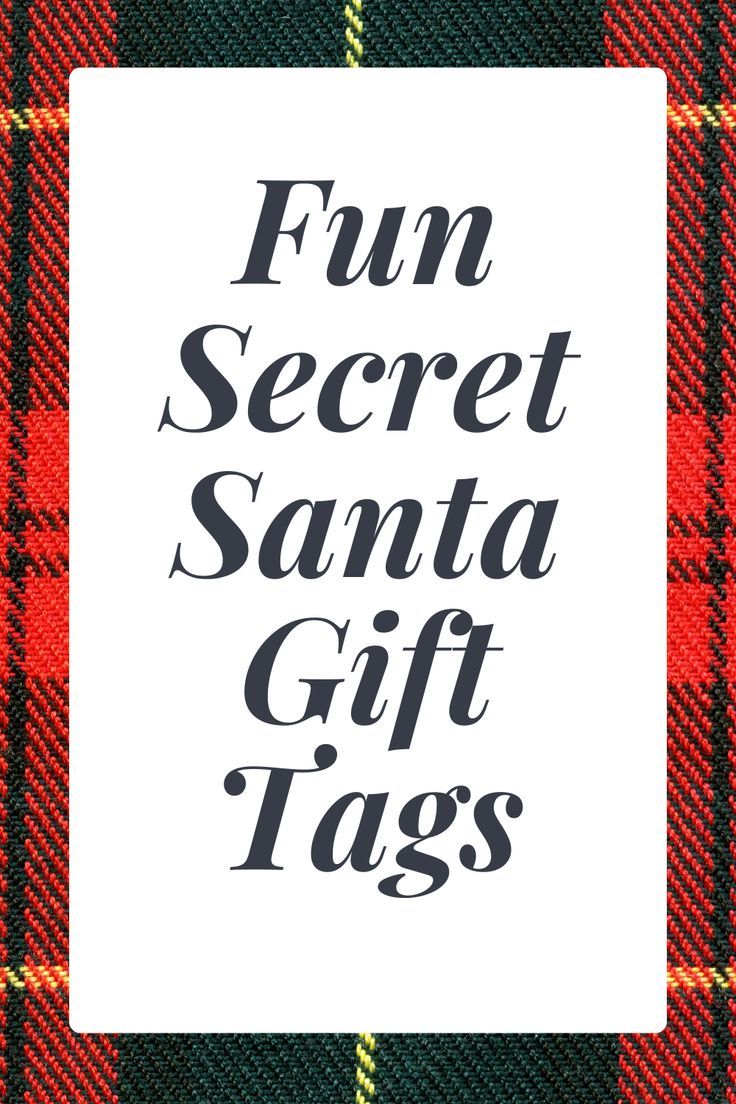 Secret Santa Gift Tags Secret Santa Gift Tags, Santa Gift Tag, Funny Secret Santa Gifts, Best Secret Santa Gifts, Santa Tag, Secret Santa Gift Ideas, Gift Tag Christmas, Santa Gift Tags, Christmas Gift Tags Printable