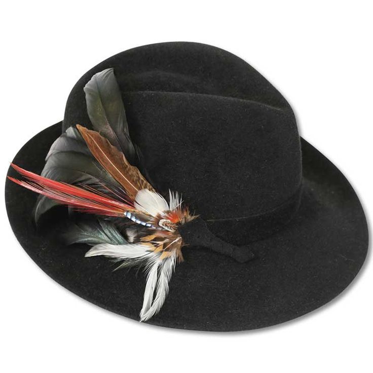 Velour Rabbit Feather Fedora Feathered Fedora With Curved Brim For Fall, Brimmed Winter Fedora With Feathers, Winter Feathered Flat Brim Felt Hat, Winter Felt Hat With Feathers And Flat Brim, Curved Brim Fedora With Feathers For Fall, Fall Fedora With Feathers And Curved Brim, Short Brim Felt Hat With Feathers For Fall, Elegant Felt Hat For Country Events In Fall, Curved Brim Fedora With Feather Trim For Kentucky Derby