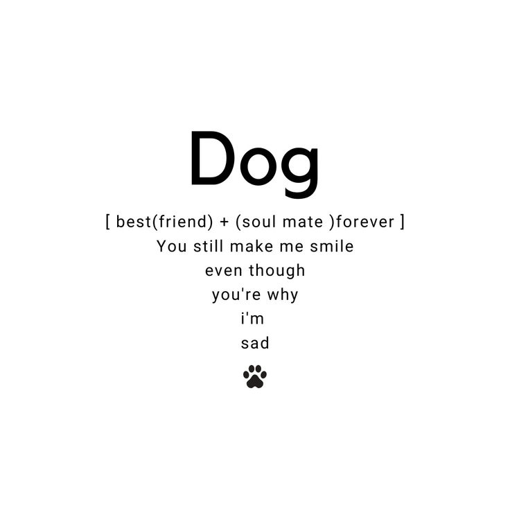 a black and white photo with the words dog written in it's uppercase