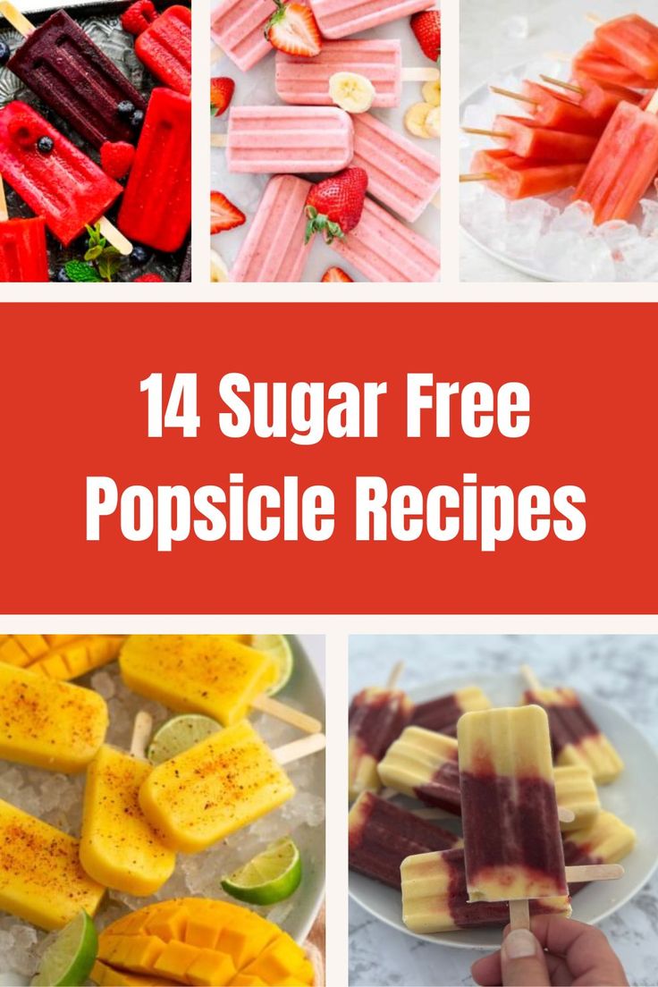 If you're looking for a refreshing treat that's both healthy and satisfying, you've come to the right place. Whether you're cutting back on sugar or simply want to enjoy guilt-free indulgence, these sugar free popsicle recipes are perfect for all popsicle enthusiasts. Sugar Free Popsicle Recipes, Frozen Popsicle Recipes, Popsicle Ideas, Sugar Free Popsicles, Fruit Popsicle Recipes, Homemade Fruit Popsicles, Cherry Popsicles, Healthy Popsicle Recipes, Banana Popsicles