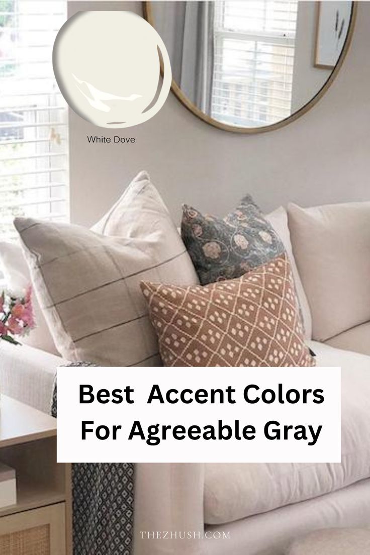 the best accent colors for agreeable gray