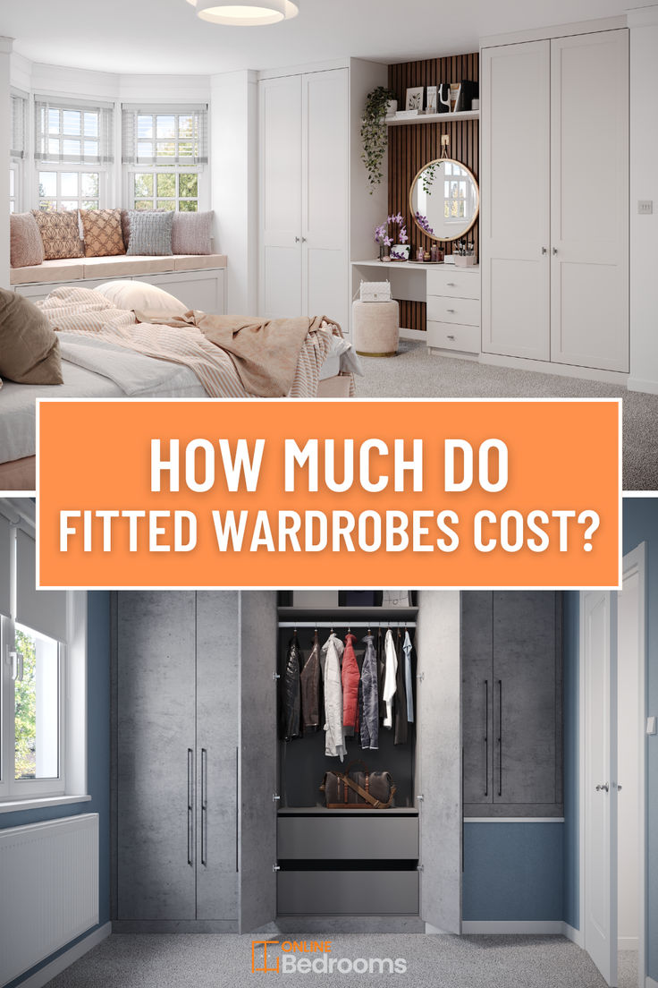 how much do fitted wardrobes cost? - it's bedroom and living room