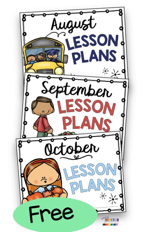 three lesson plans for children to learn how to use the school bus and get back to school