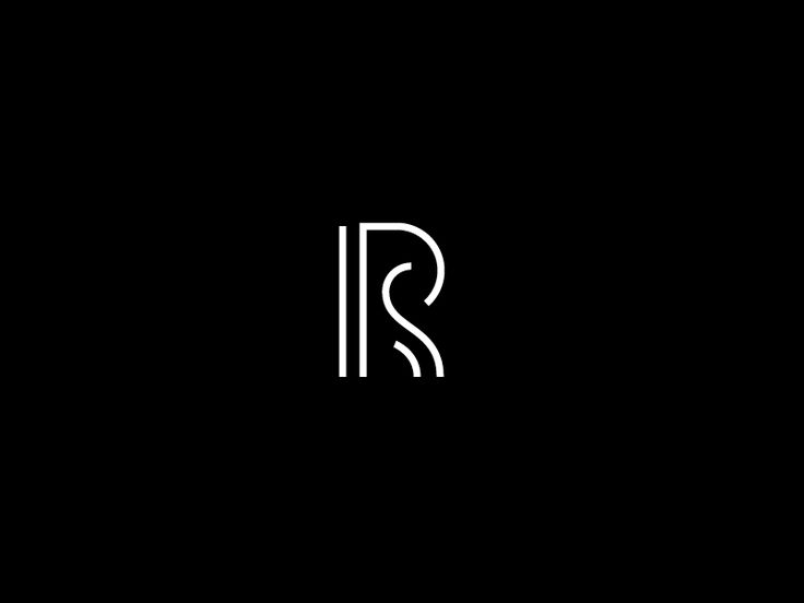 the letter r is made up of lines