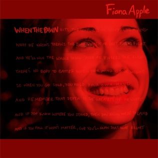 an image of a woman smiling in front of a computer screen with the words fino apple on it