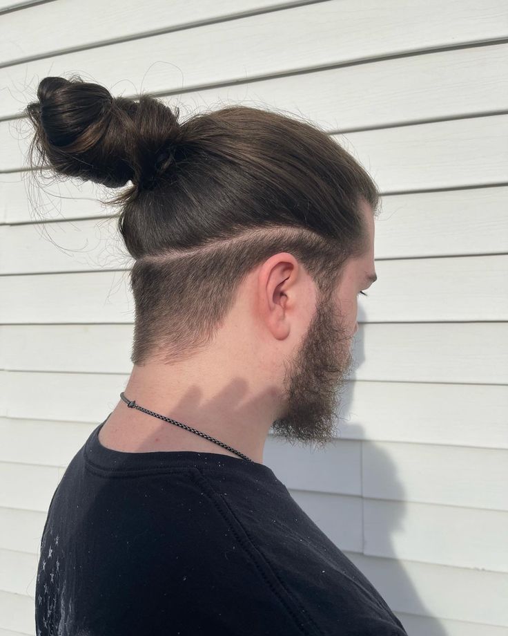 Long Hair Mid Fade Men, Long Hairstyles For Men Shaved Sides, Long Top Shaved Sides Men, Male Undercut Hairstyles Long, Long Hair With Shaved Sides Men, Shaved Sides Long Hair Men, Male Undercut Long Hair, Long Hair With Undercut Men, Men Long Hair Shaved Sides