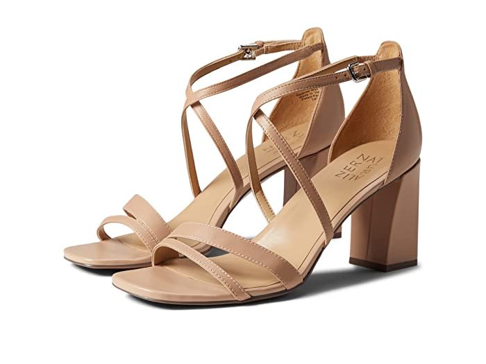 Naturalizer Tiff | Zappos.com Tan Sandals Heels, Naturalizer Heels, High Heel Dress Shoes, Black Chunky Heels, Ankle Strap Block Heel, Beige Heels, Brown Leather Heels, Snakeskin Heels, Black Suede Pumps