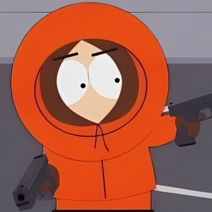 South park screenshot - matching icon / pfp - Butters Scotch, Kenny McCormick Mccormick South Park, Kenny Mccormick, South Park, Matching Icons, Orange