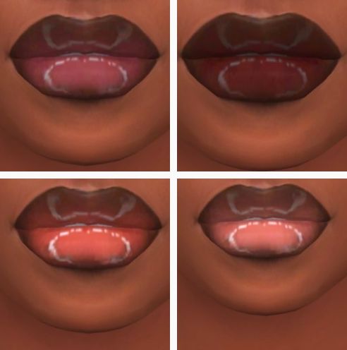 Glossy Lips Makeup, Makeup Cc, Sims 4 Cc Makeup, Sims 4 Body Mods, Makeup For Black Skin, Lip Makeup Tutorial, Brown Skin Makeup, Face Makeup Tutorial, Hairstyles For