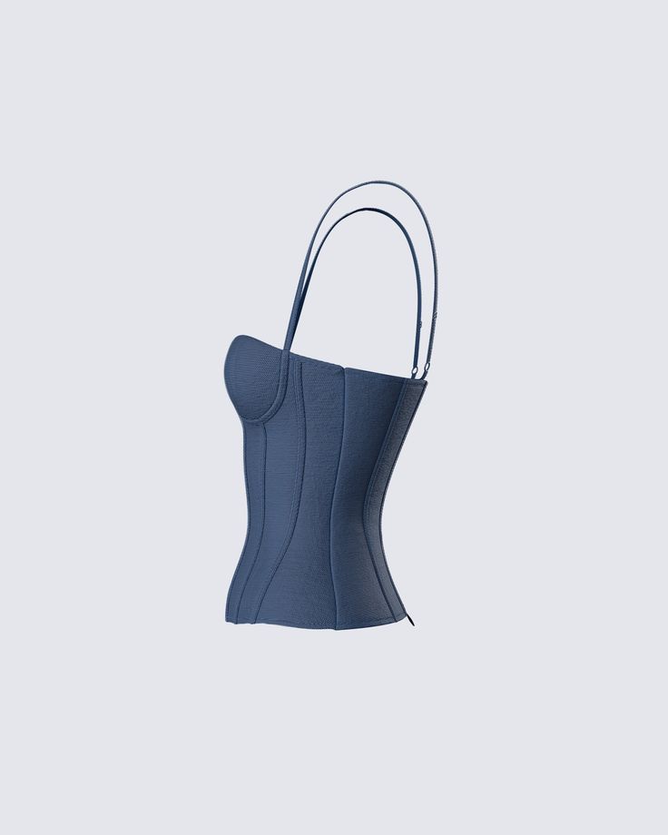 Make your day 10x cuter and flirtier with this top 💙 Constructed from power mesh fabric, this flirty corset will bring together any look in a subtle yet elevated way 😊 Elegant Fitted Mesh Corset, Corset Top Png, Trendy Fitted Blue Corset, Denim Blue Fitted Strapless Corset, Light Blue Corset Top, Mesh Corset, Cargo Pant, Corset Top, Mesh Fabric