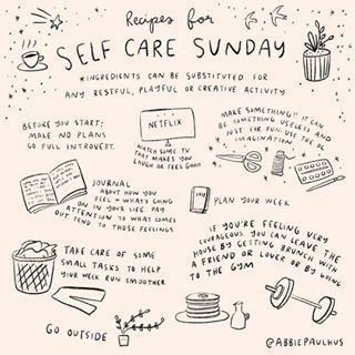 Abbie Paulhus / Illustrator 🎨 Self Care Sunday, Best Friend Poems, Love Illustration, Self Care Activities, Self Care Routine, Self Improvement Tips, Emotional Health, Happy Sunday, Positive Vibes