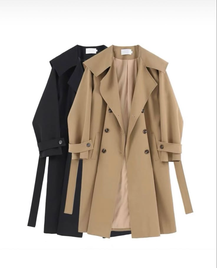 Windbreaker Fashion, Big Size Fashion, Stylish Winter Outfits, Winter Fashion Outfits Casual, Women Outerwear, Coats Women, Everyday Fashion Outfits, Quick Outfits, Long Trench