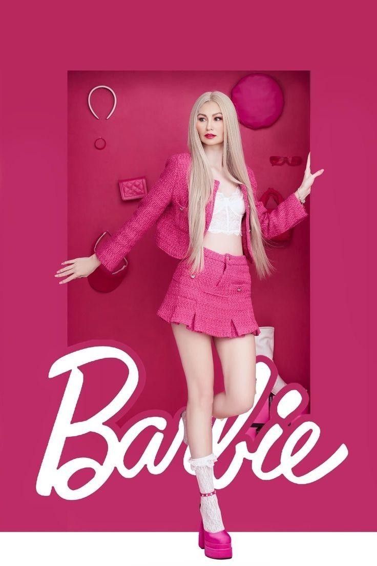 Barbie Poses Model, Barbie Style Photoshoot, Barbie Pink Outfit Ideas, Barbie Poses Photoshoot, Barbie Photoshoot Ideas, Barbie Poses, Barbie Photoshoot, Beautiful Gown Designs, Ulzzang Style