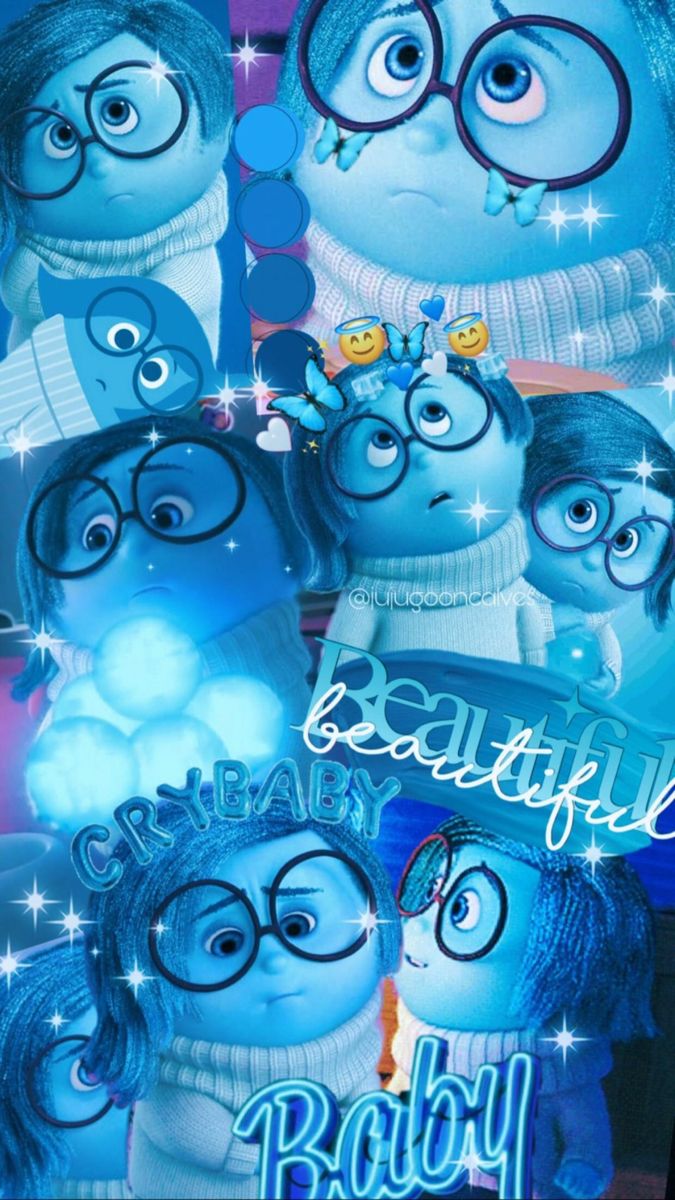 an image of some cartoon characters with glasses on their faces and the words, beautiful baby