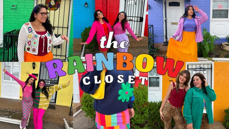 The Rainbow Closet | A Colorful Boutique