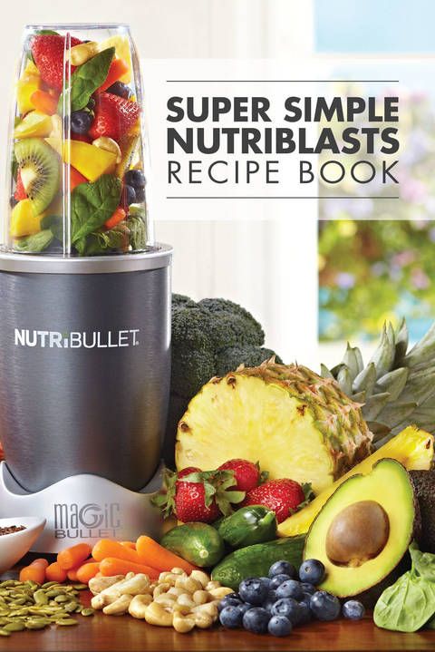 the nutribullet recipe book is full of fruits and vegetables