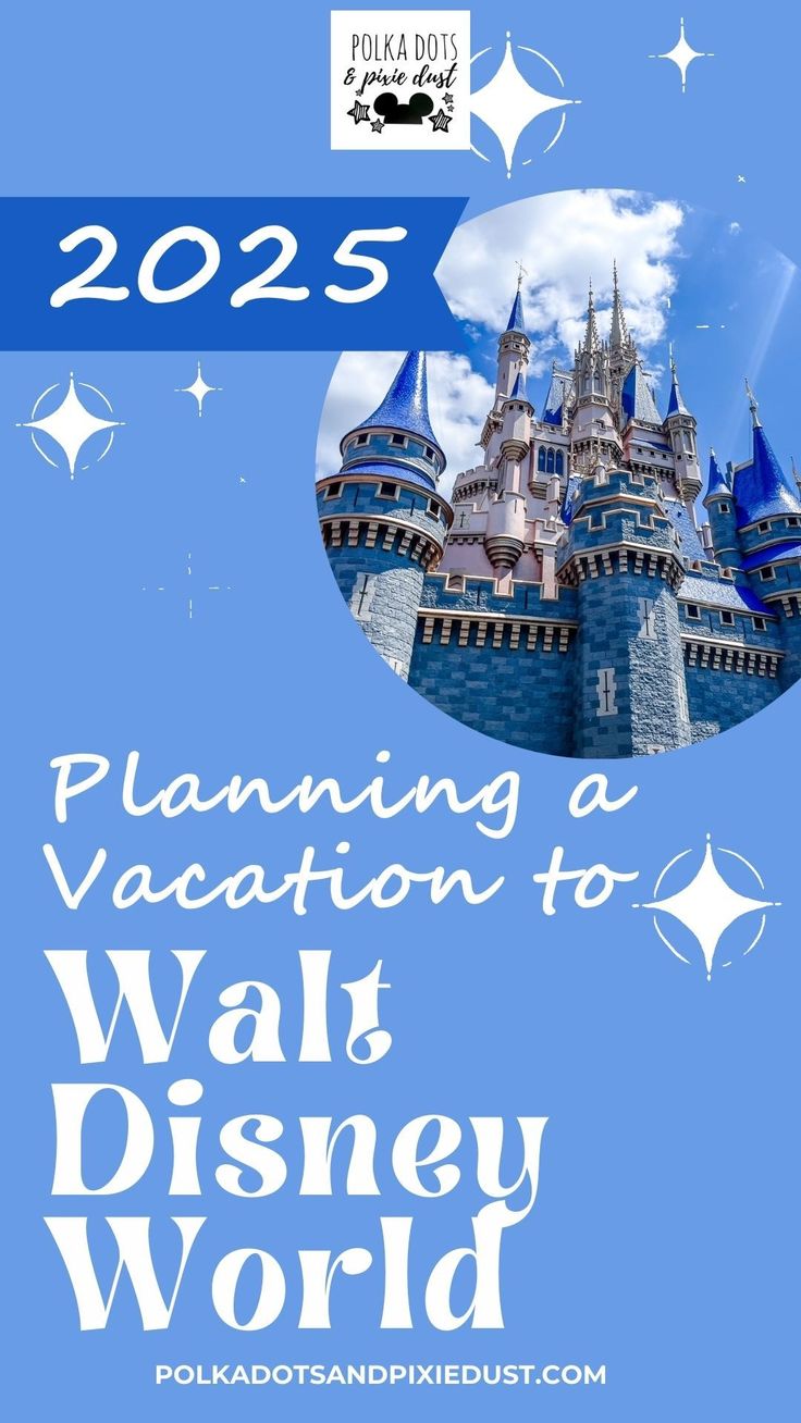 the disneyland world vacation guide for kids with text reading planning a vacation to walt world