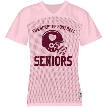 Powder Puff Football, Powder Puff Girls, Puff Shirt, Football Ideas, Homecoming Games, Football Jersey Outfit, Girls Football, Class Shirt, Custom Screen Printing