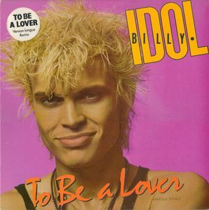 a man with blonde hair on the cover of idol magazine, to be a lover