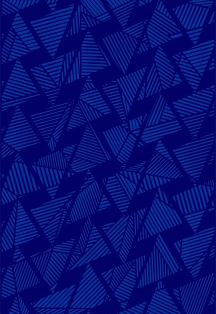 an abstract blue background with triangles