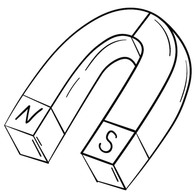 the letter s is for magnets coloring page