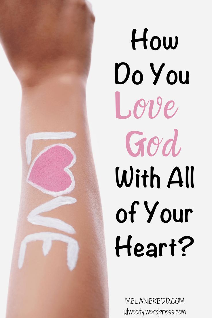 a woman's arm with the words how do you love god with all of your heart?