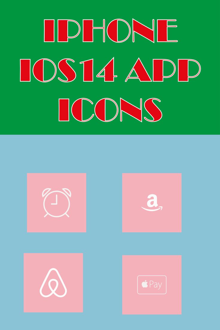 the icons are displayed in red and green