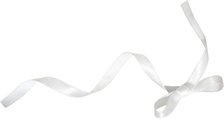 a white ribbon on a white background with no image to describe, it's not very